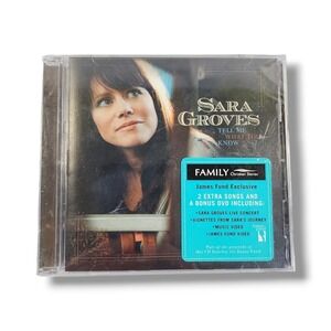 Tell Me What You Know Sara Groves 2-Disc CD + Bonus Concert DVD